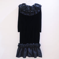 HANA YAGI  BLACK ROSE  DRESS