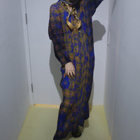 JULIA HEUER  SUE HANDPLEATED KAFTAN IN MALIK