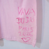 VAVA DUDU  PAINTED T-SHIRTS ”F”