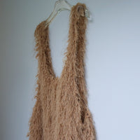 ANIGIG  LAZY DAY FEATHER LONG DRESS