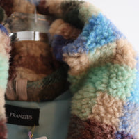 FRANZIUS  TOWEL COAT LIGTH  GREEN  CHECK