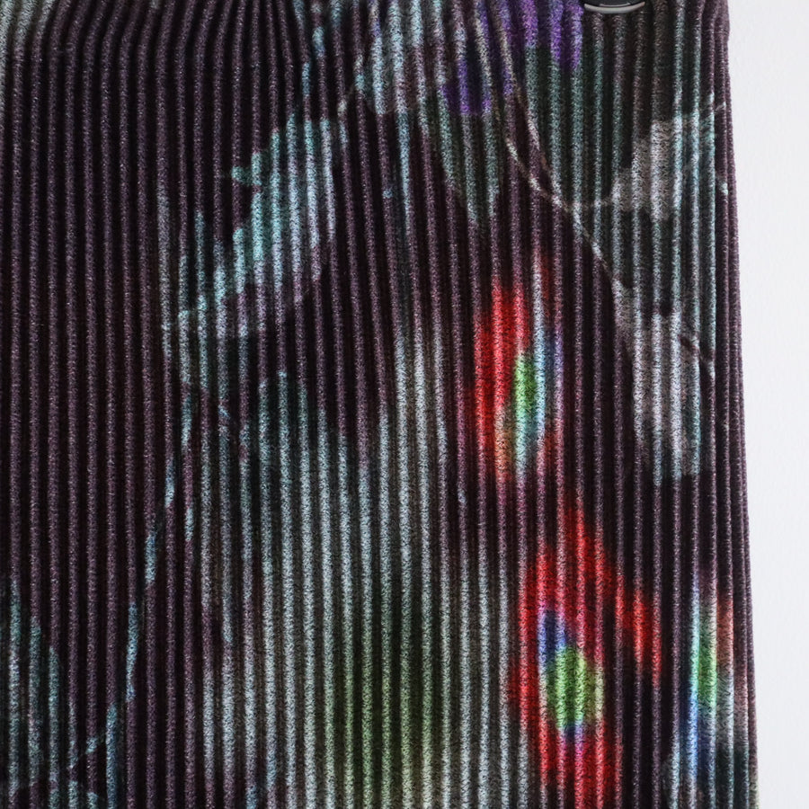 JULIA HEUEREGON PLEATED KNIT SKIRT IN EDWARD