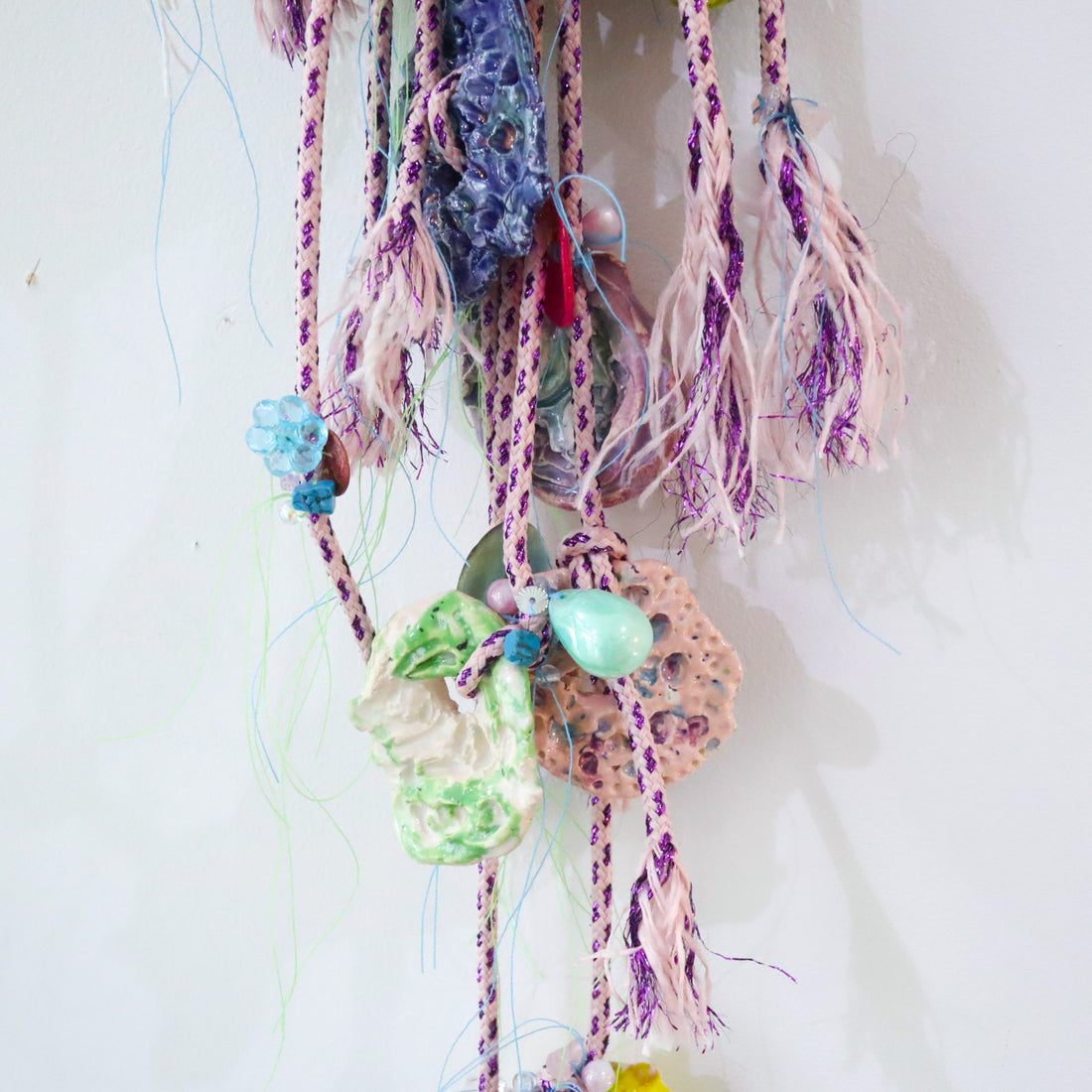 MATHILDE HIRON  CERAMIC BUTTONS BAG CHARM