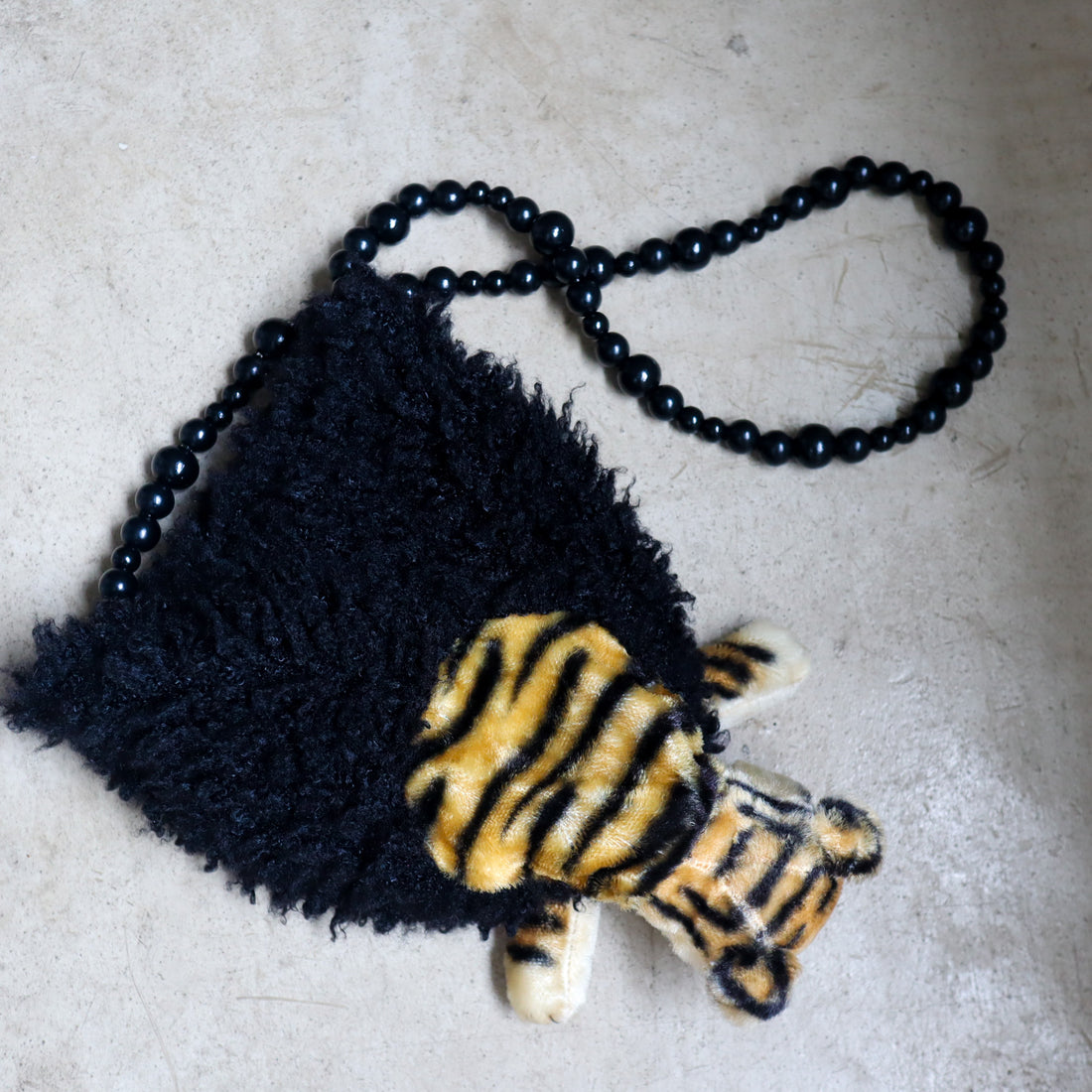 ANIGIG  ANIMAL FLUFFY SHOULDER BAG"TIGER"