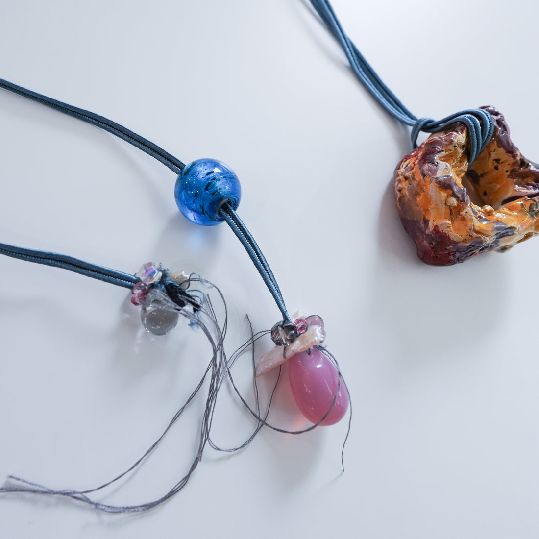 MATHILDE HIRON  CERAMIC TRINKET NECKLACE #05