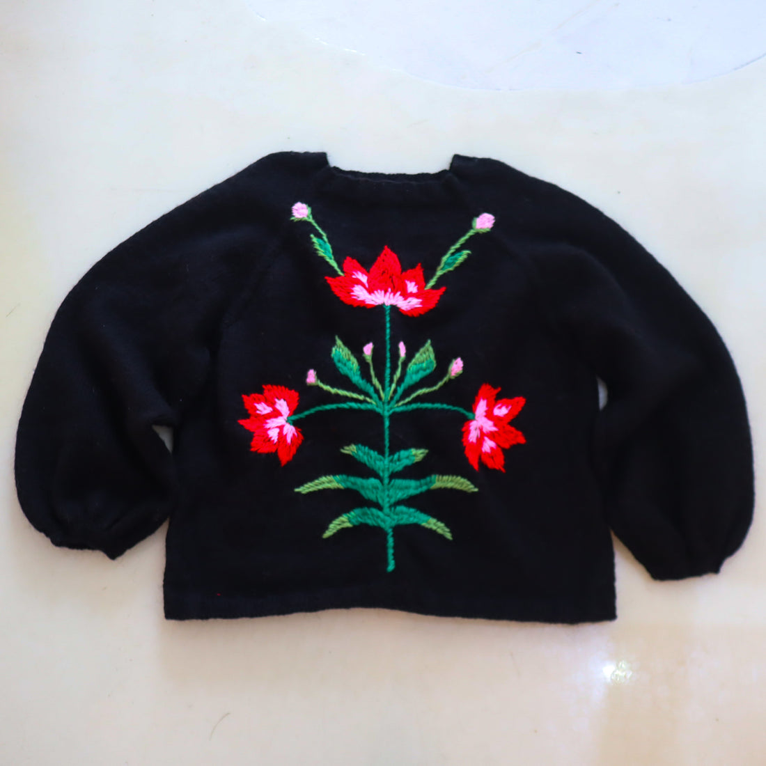 SOFIO GONGLI  PULLOVER KNIT  BLACK
