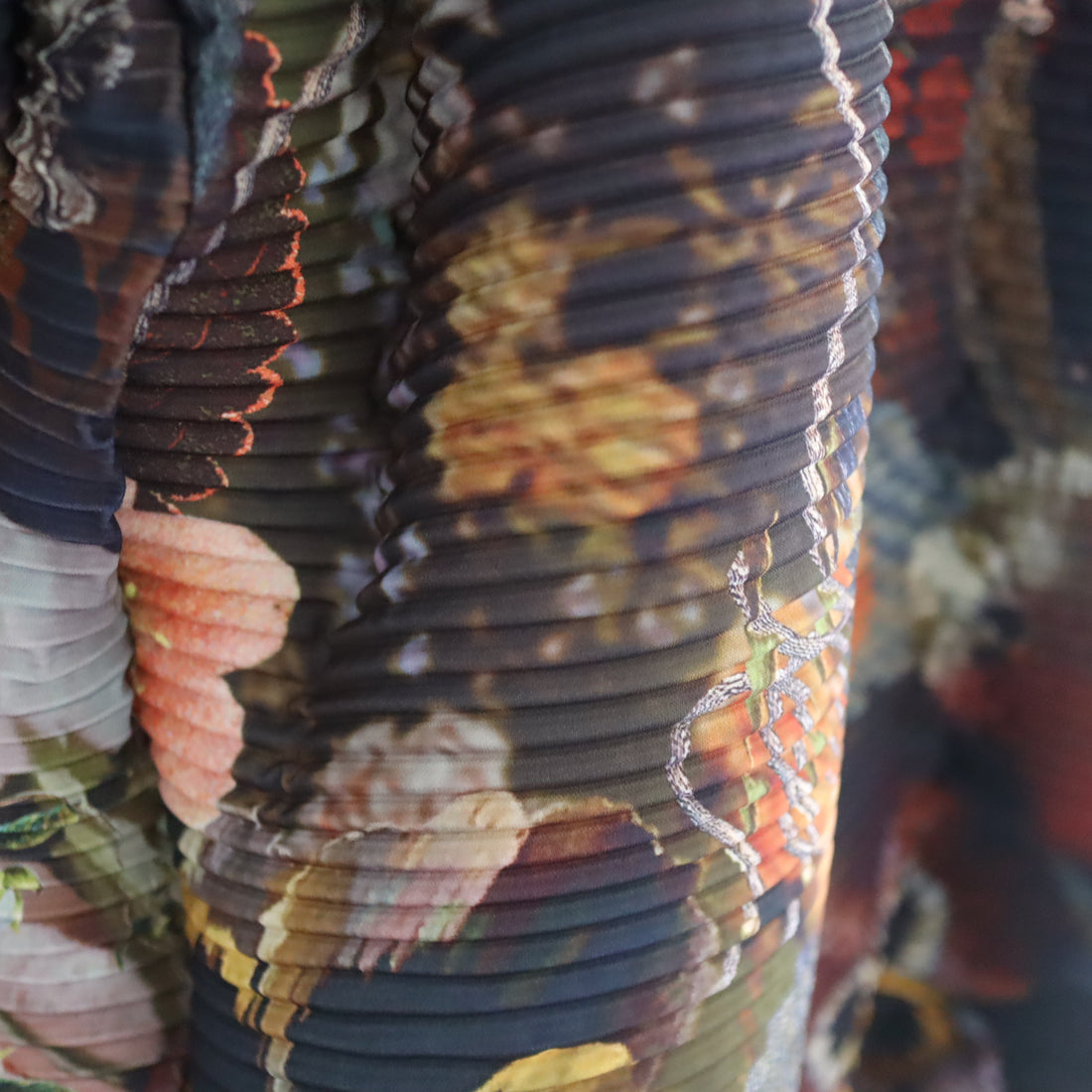 JULIA HEUER  JOHAN HANDPLEATED COAT IN NOLA