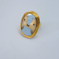 SOFIO GONGLI  MOTIF RING