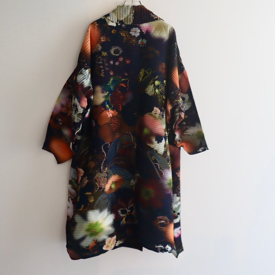 JULIA HEUERJOHAN HANDPLEATED COAT IN NOLA