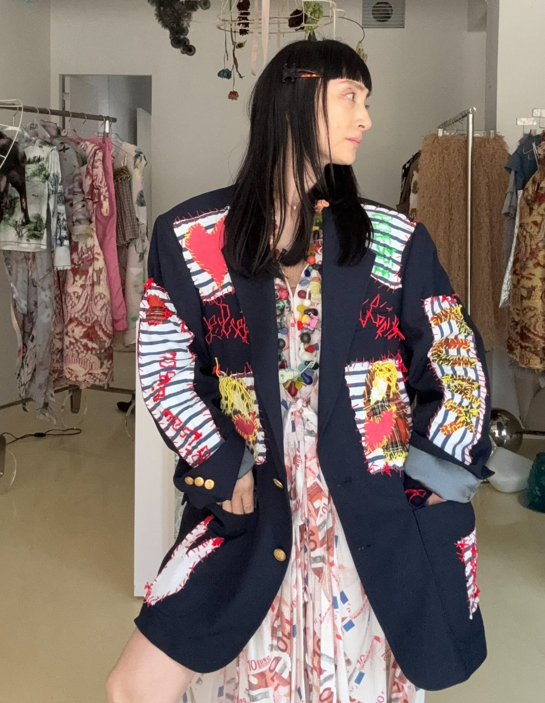 VAVA DUDU  EMBROIDERY JACKET