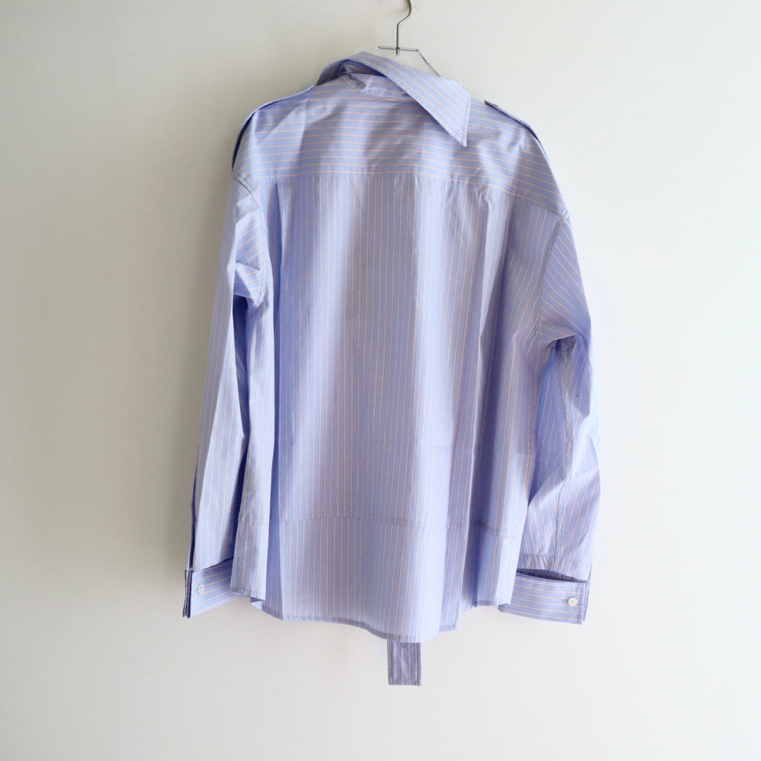 MERYLL ROGGE  DECONSTRUCTED SHIRT PALE BLUE