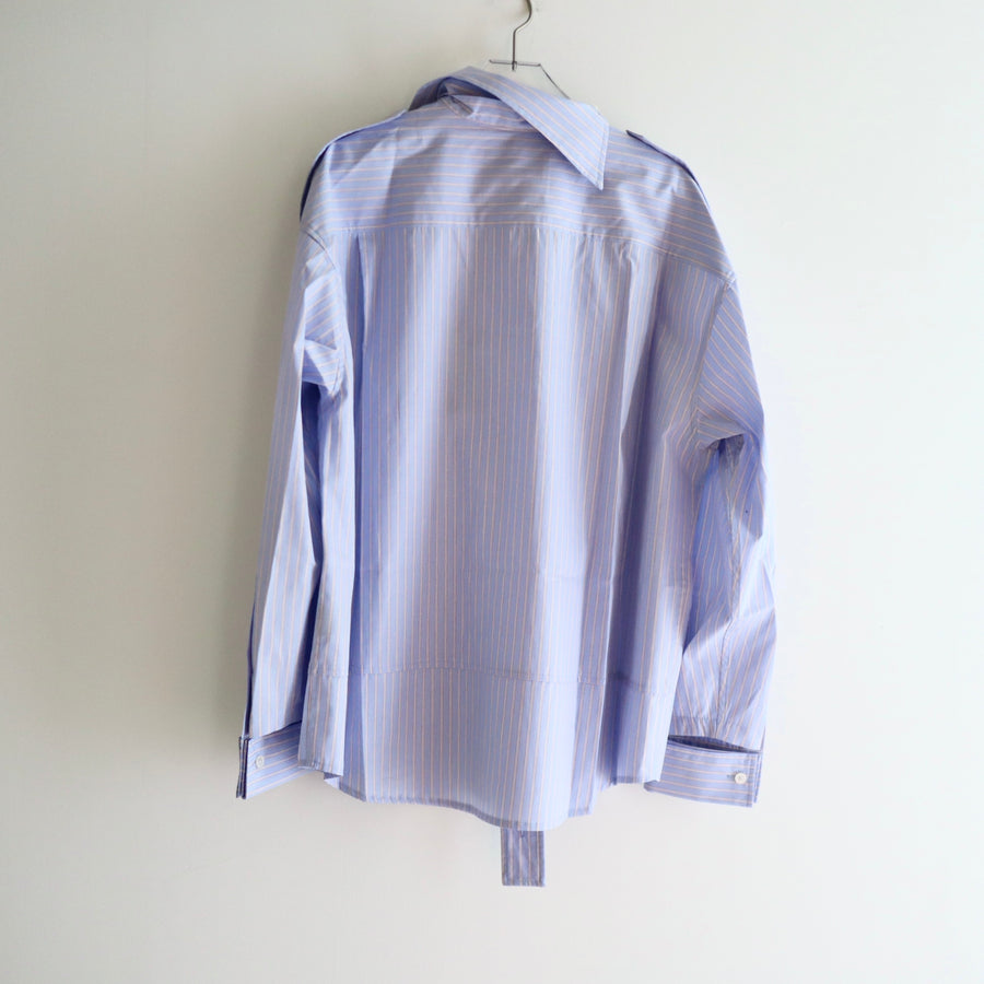 MERYLL ROGGEDECONSTRUCTED SHIRT PALE BLUE