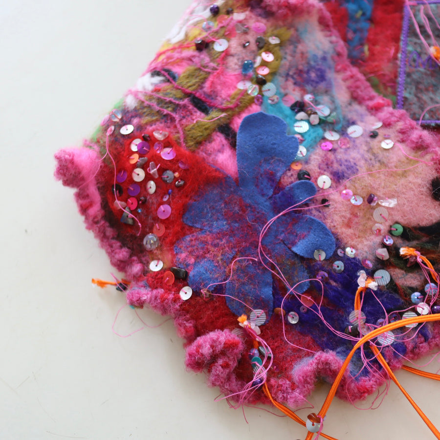 MATHILDE HIRONMILLEFIORI FELT BELT