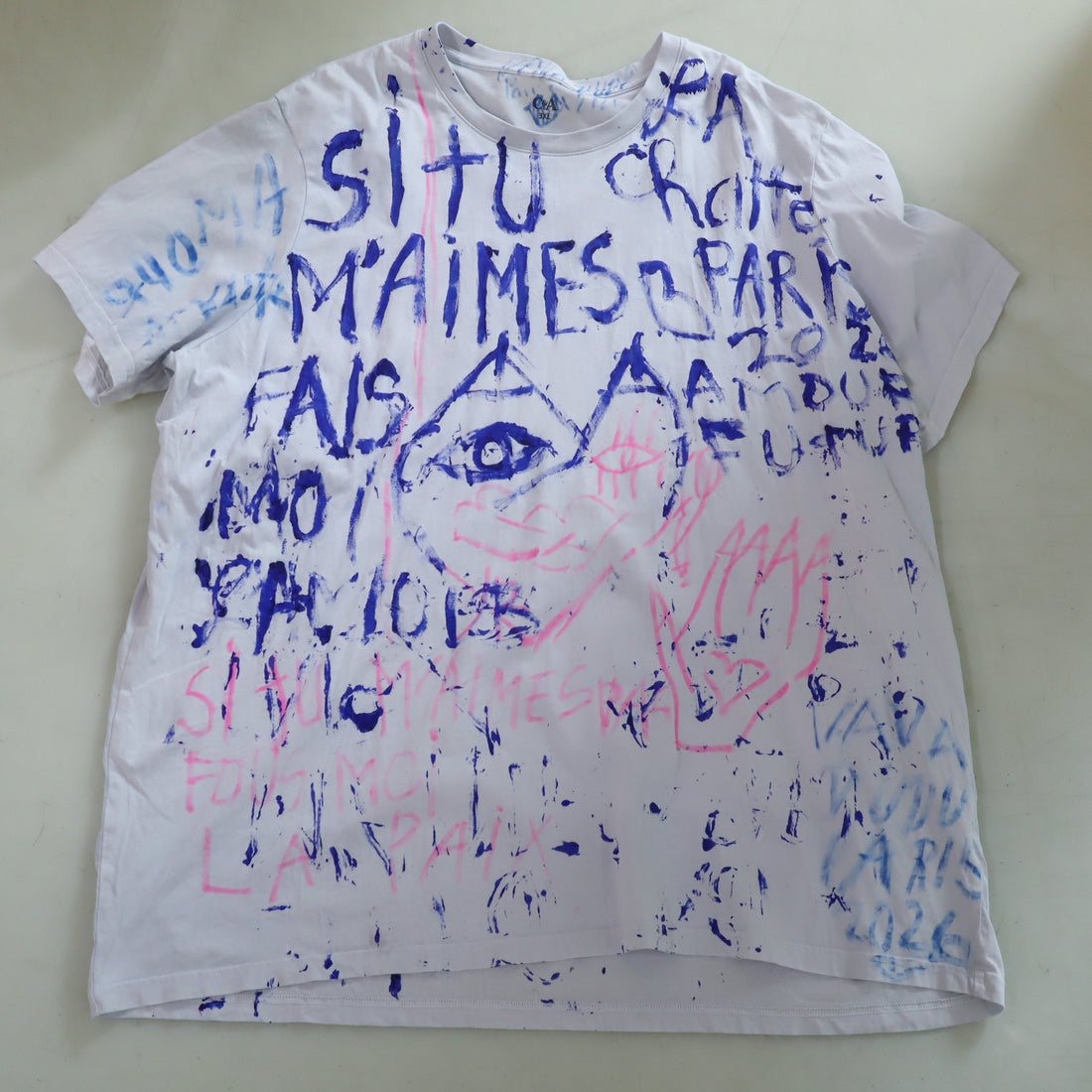 VAVA DUDU  PAINTED T-SHIRTS "D"