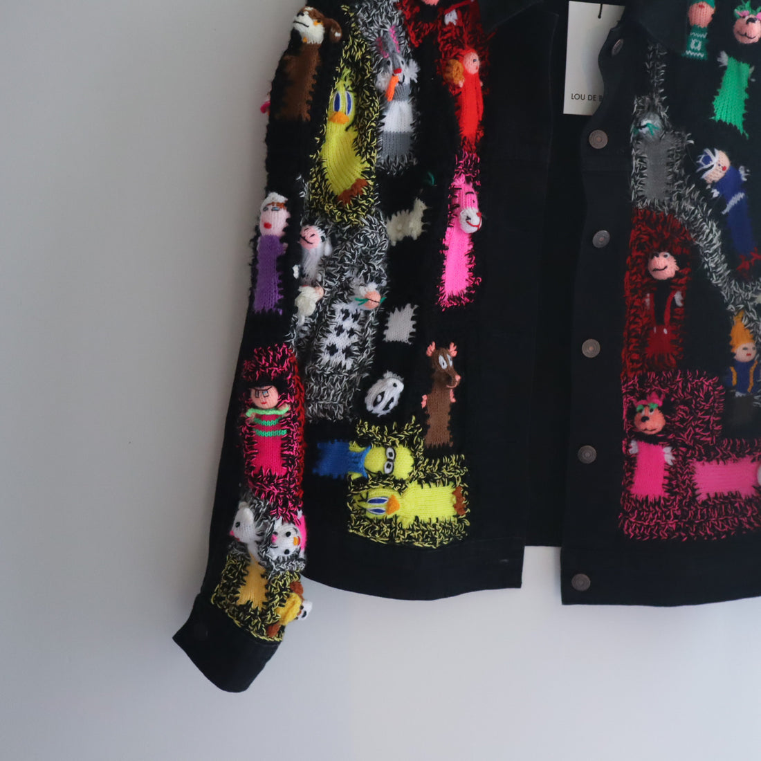 LOU DE BÈTOLY  KNITTED DOLLS JACKET