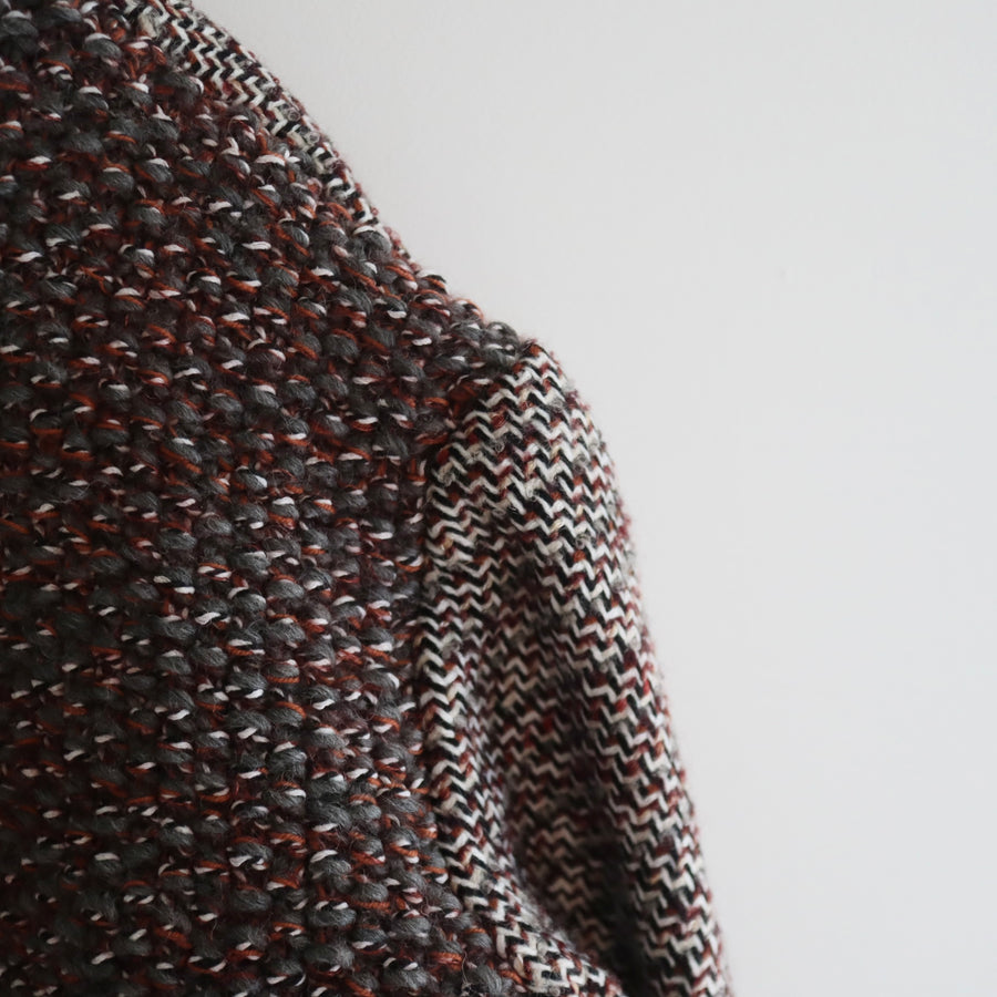 BLESSWORKJACKET LL815 BLACK WHITE RED