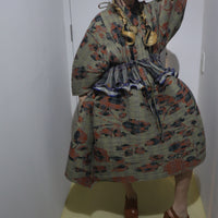 JULIA HEUER  PAX PLEATED DRESS IN SANDY INGRID