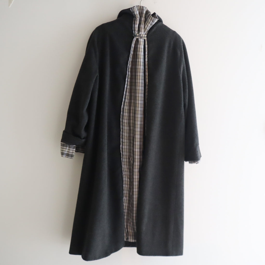 ANIGIG  FINEST MATERIALS COAT “C” CHARCOAL GREY