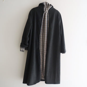 ANIGIG  FINEST MATERIALS COAT “C” CHARCOAL GREY