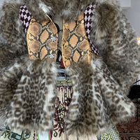 CHOPOVA LOWENA  TATJANA FUR JACKET