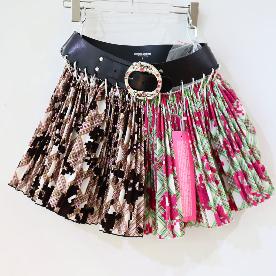 CHOPOVA LOWENAPIXEL PARTY MINI CARABINER SKIRT