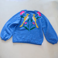 SOFIO GONGLI  PULLOVER KNIT BLUE