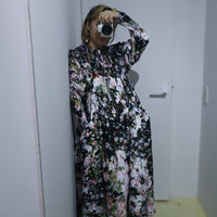 JULIA HEUER  PHOEBE HANDPLEATED DRESS IN HOLLE