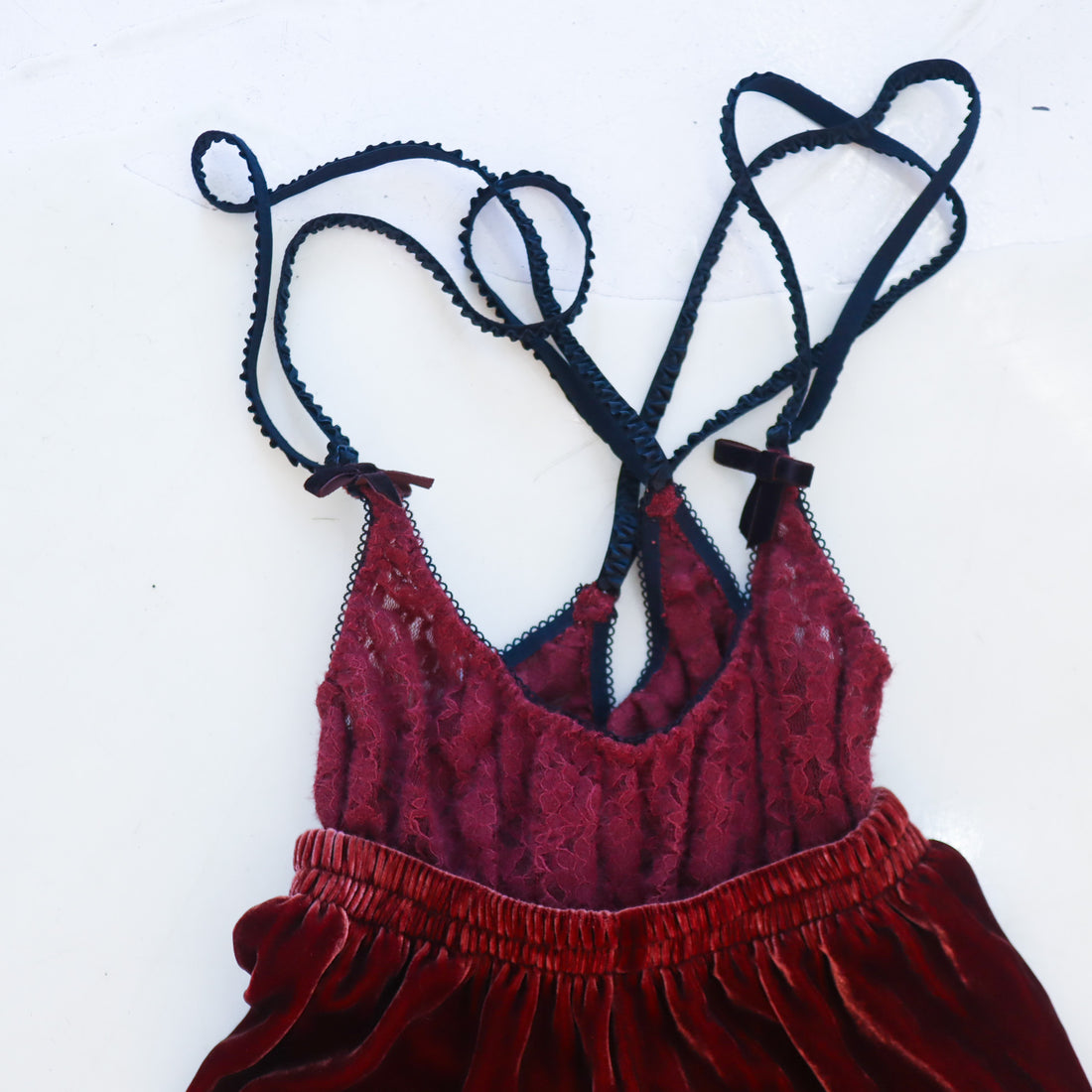 TRANSE PARIS  SILK VELVET PANTS