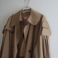 ANREALAGE HOMME   PANEL PATCHWORK TRENCH COAT
