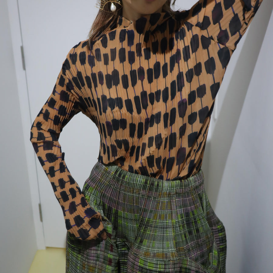 JULIA HEUERKENZA PLEATED SKIRT IN RADOMIR