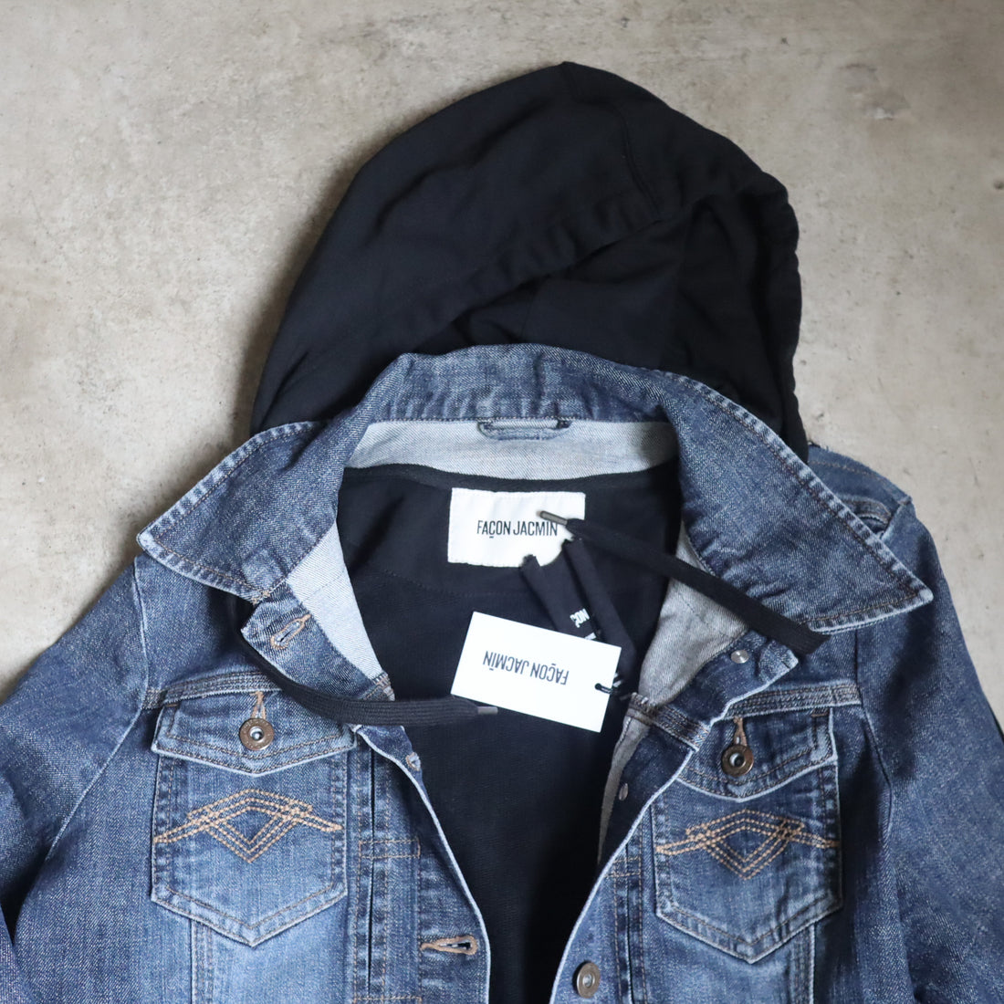 FACON JACMIN  VENUS UPCYCLED SWEAT JACKET
