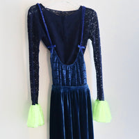 TRANSE PARIS  SILK VELVET PANTS