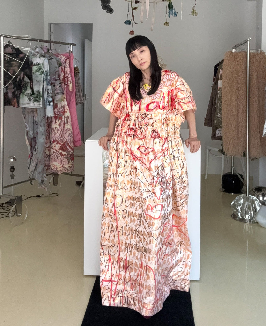 VAVA DUDU  PAINT DRESS