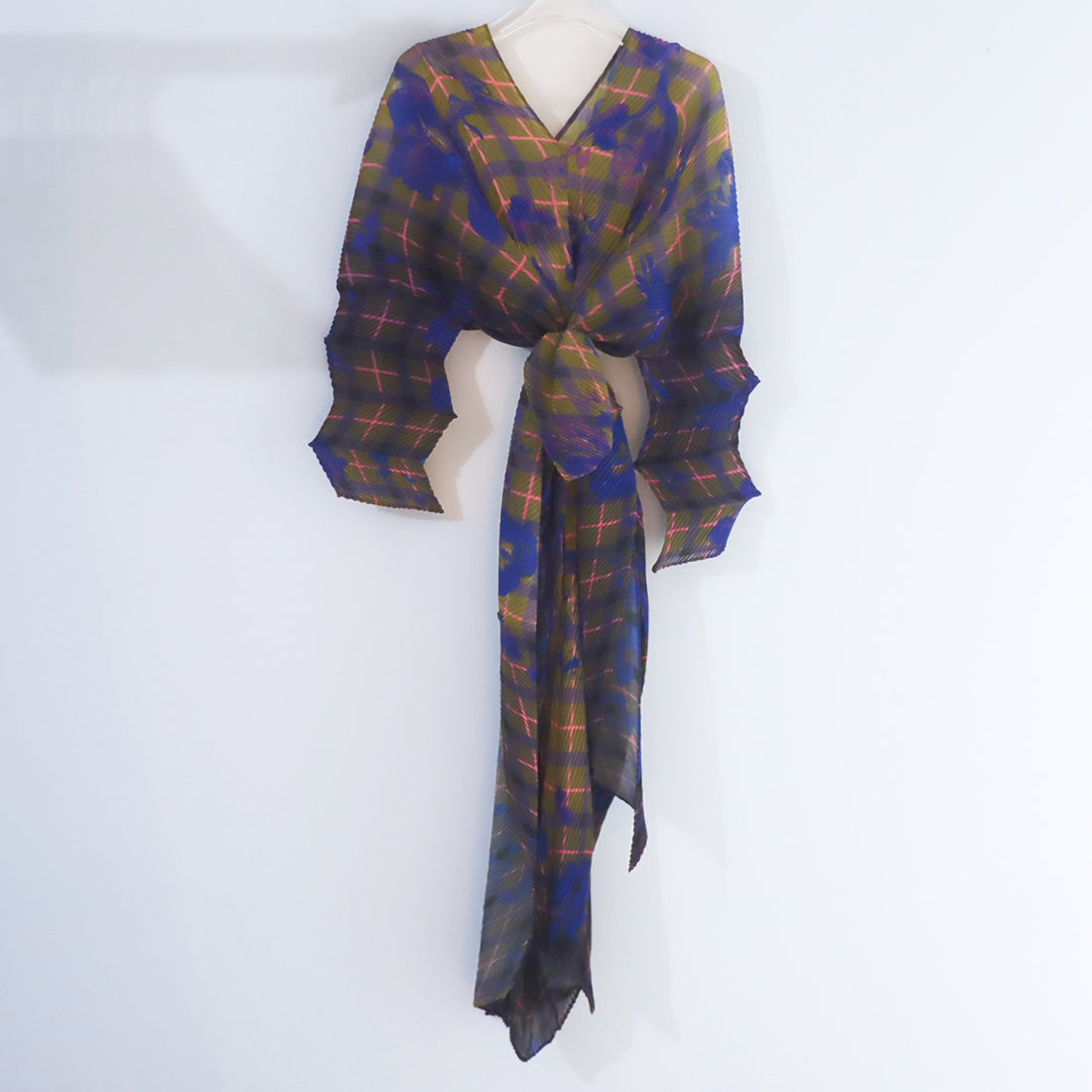JULIA HEUER  SUE HANDPLEATED KAFTAN IN MALIK