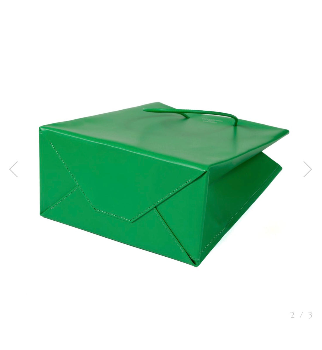 UNKNOWN PRODUCTS  LEATHER PAPER BAG