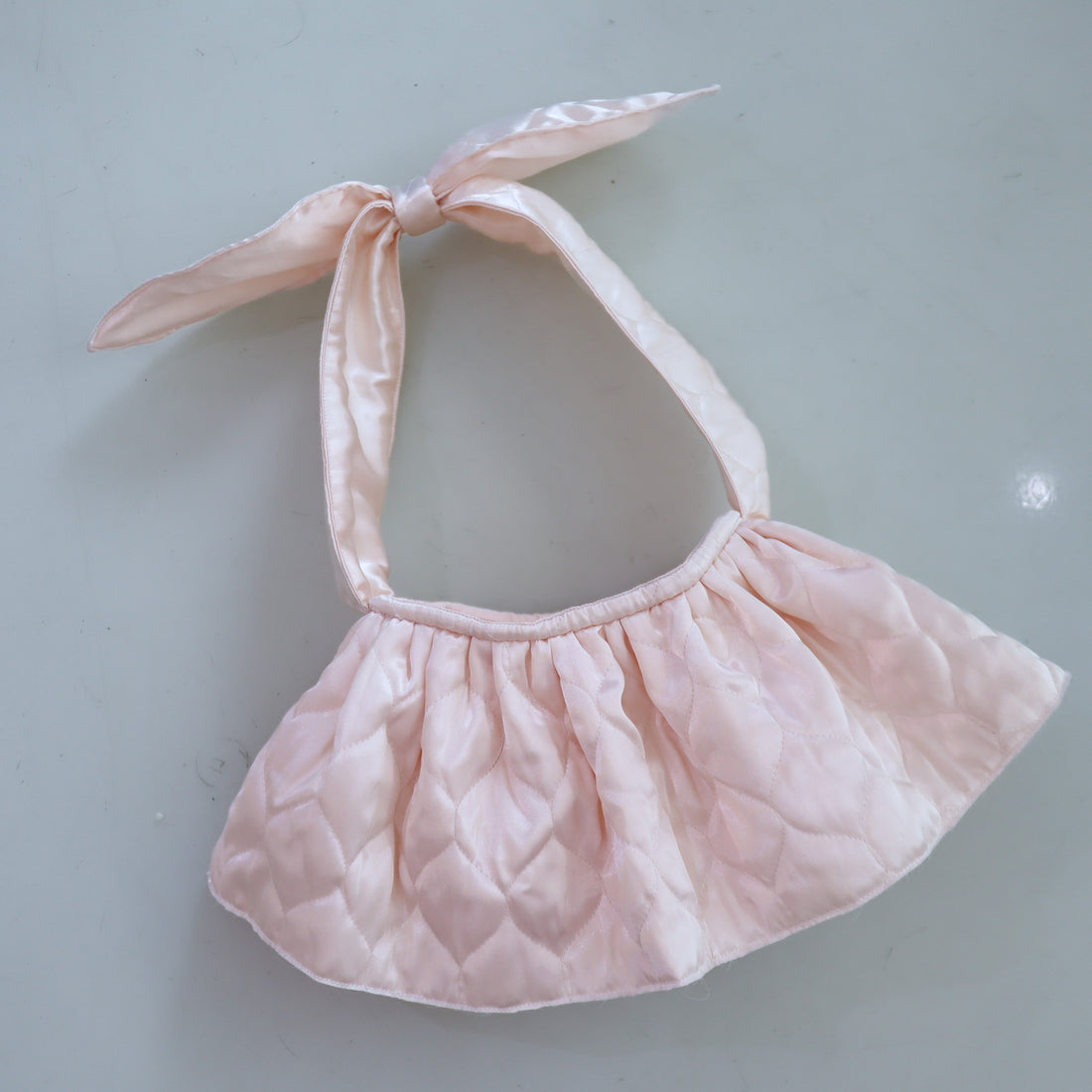 ANIGIG  VINTAGE FRILL BAG"LIGHT PINK"