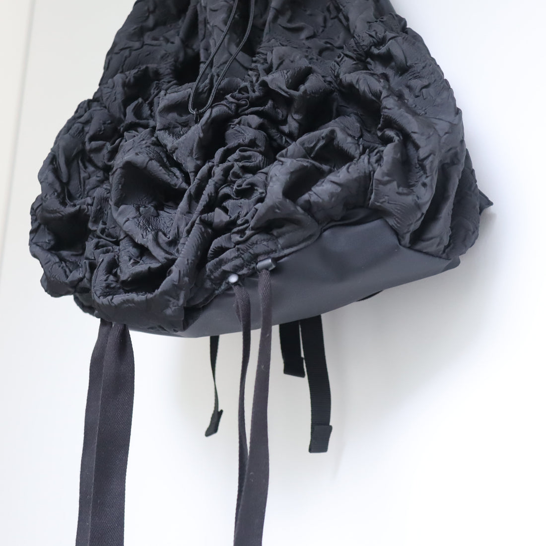 ANIGIG  GATHERED BACKPACK  JACQUARD