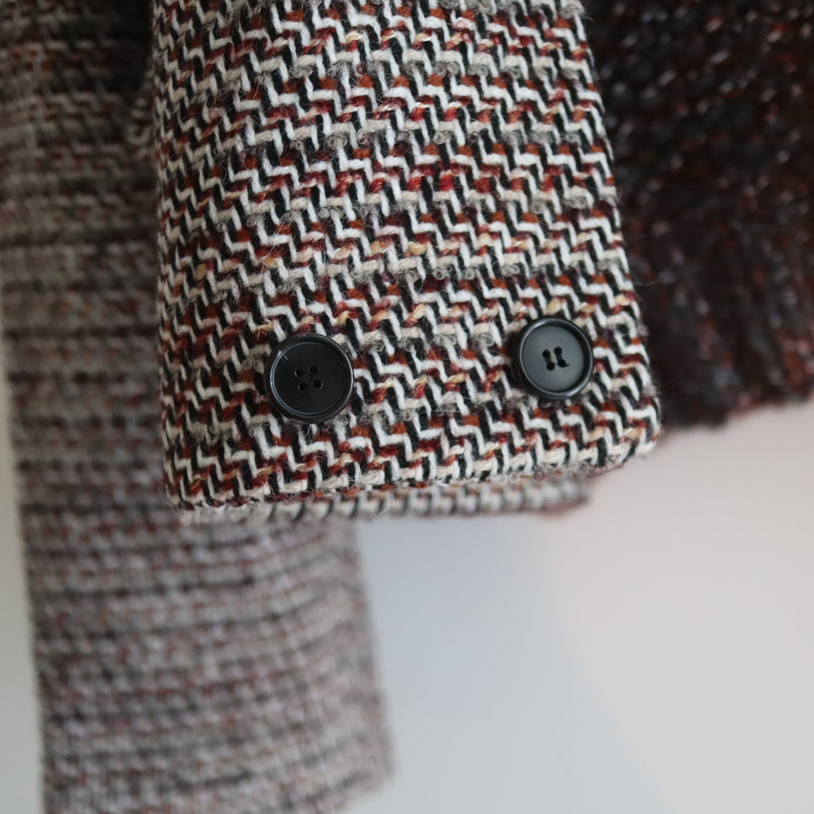 BLESSWORKJACKET LL815 BLACK WHITE RED