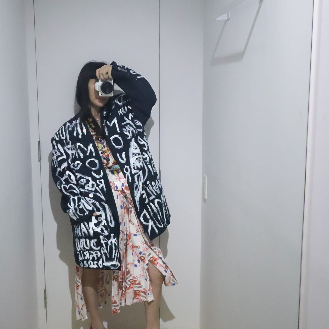 VAVA DUDU  PAINT JACKET
