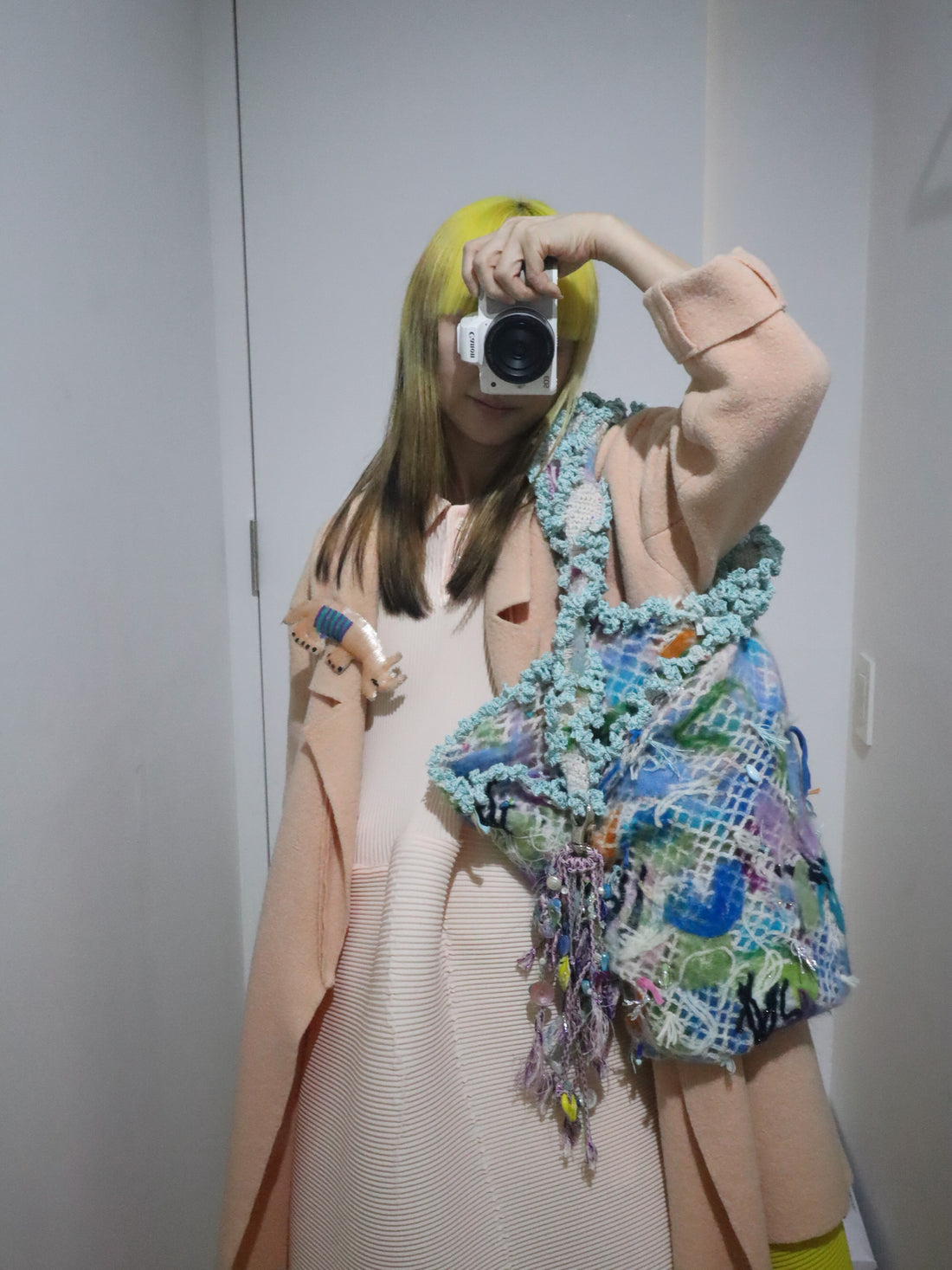 MATHILDE HIRON  CERAMIC BUTTONS BAG CHARM