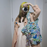 MATHILDE HIRON  CERAMIC BUTTONS BAG CHARM