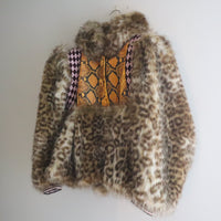 CHOPOVA LOWENA  TATJANA FUR JACKET