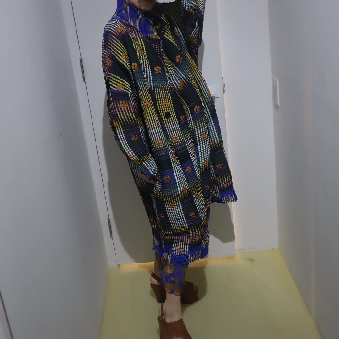 ＜EXCLUSIVE＞JULIA HEUER  JOHAN HANDPLEATED COAT IN HELGE
