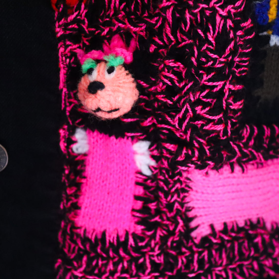 LOU DE BÈTOLY  KNITTED DOLLS JACKET