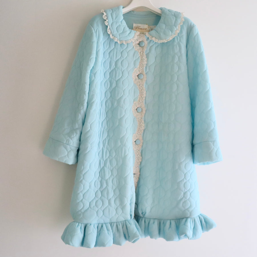 ANIGIGPUDDING COAT LONG LIGHT BLUE