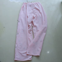 MIKIOSAKABE  EMBROIDE RY FLAT PANTS