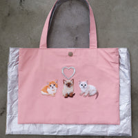 ANIGIG  DECOR DOUBLE TOTE BAG