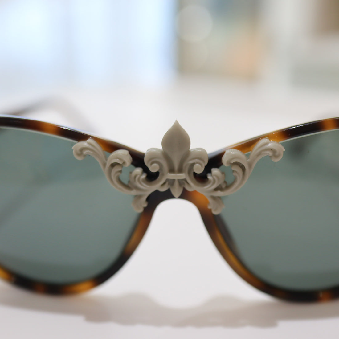 ANIGIG  MOLDING GLASSES TORTOISESHELL×ICEGREY