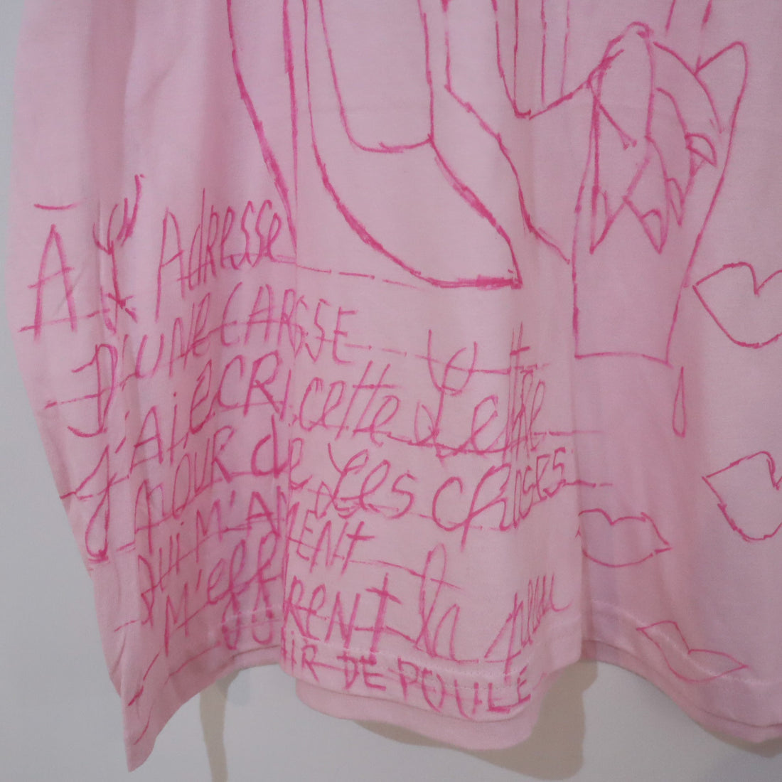 VAVA DUDU  PAINTED T-SHIRTS ”E”