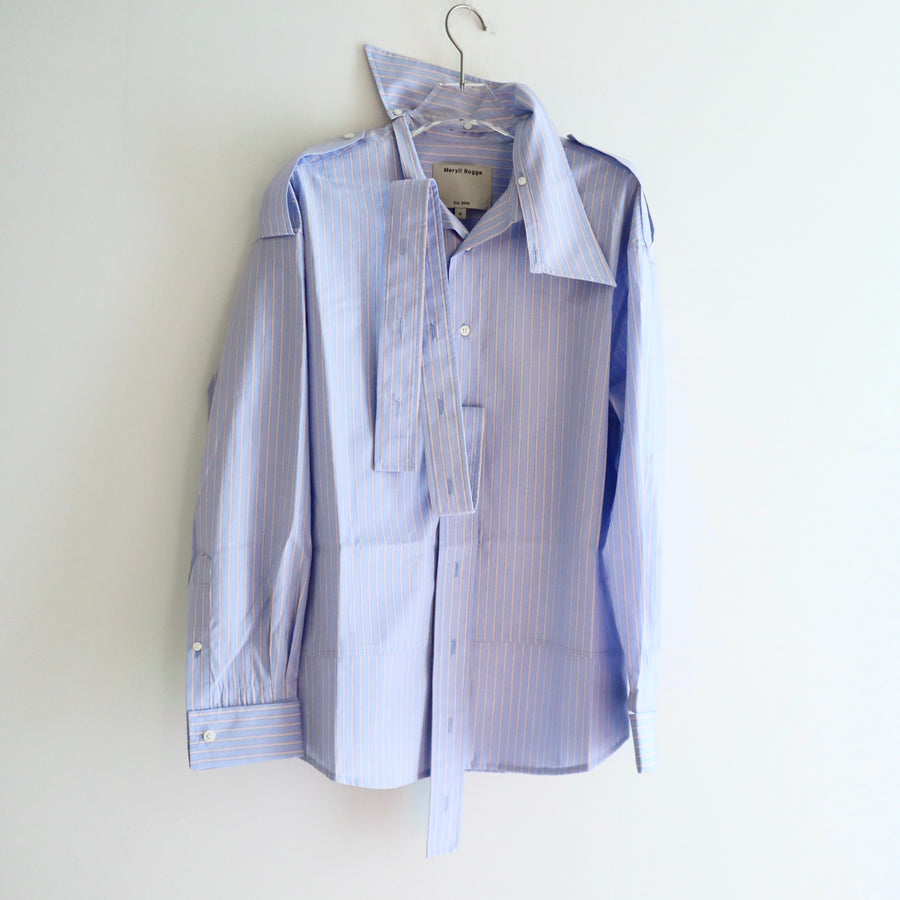MERYLL ROGGEDECONSTRUCTED SHIRT PALE BLUE